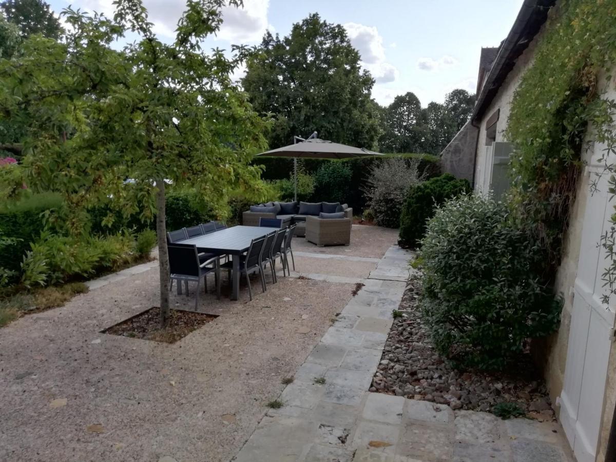 Gite Haut De Gamme Pres De L'Abbaye De Noirlac - Sejour Tout Confort Avec Jardin Et Terrasses - Fr-1-586-13 Bruere-Allichamps Luaran gambar